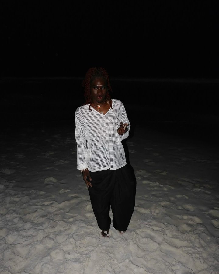 Instagram post by @danguity for Incerunmen. Caption reads: [...] 🧜🏿‍♂️😁 (Full Birthday Fit @incerunmenshop....