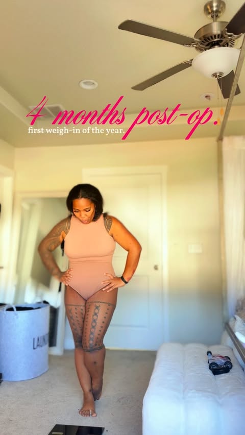 Instagram post by @teineuli_ for fairlife. Caption reads: 4 months post-op and this moment still doesn’t....