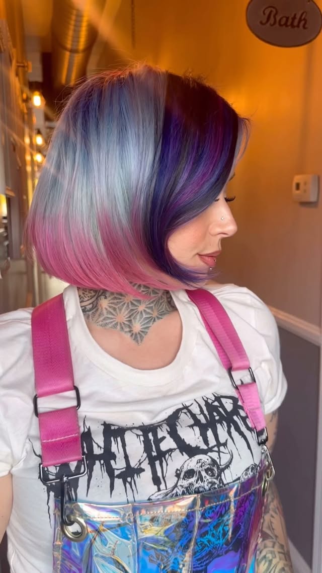 Instagram post by @savannahraehair for ERGO Styling Tools. Caption reads: [...] and I’ll catch you all next week!....