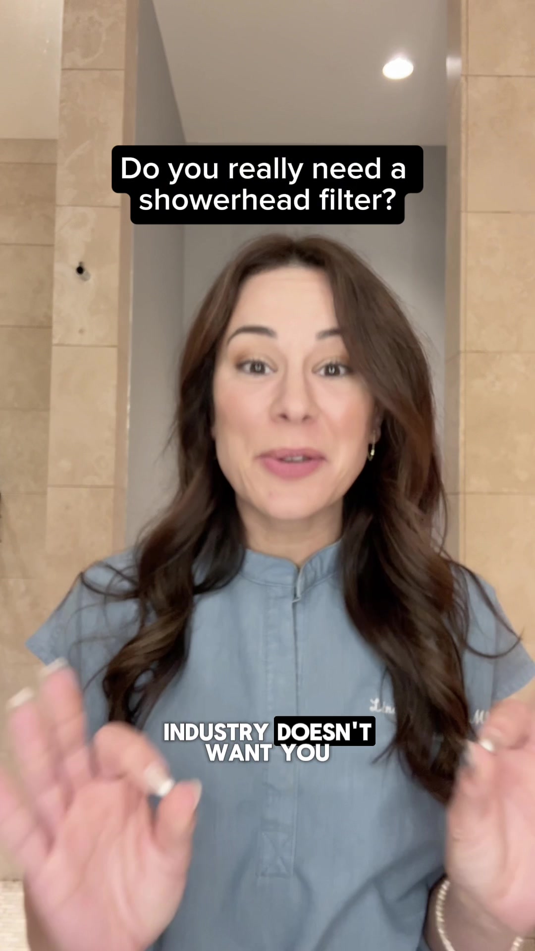 TikTok post by @dermguru for Filterbaby. Caption reads: #FilterbabyPartner Tried them all, so you don't....