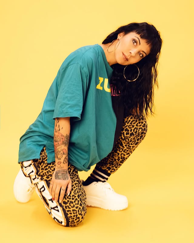 Instagram post by @zjmaria_escamez for Zumba. Caption reads: In today’s #ZJSpotlight we present Maria Escamez....