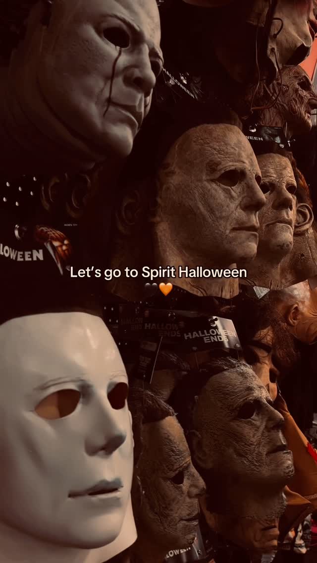 Instagram post by @mandymorgue87 for Spirit Halloween. Caption reads: There’s nothing a trip to Spirit Halloween can’t....