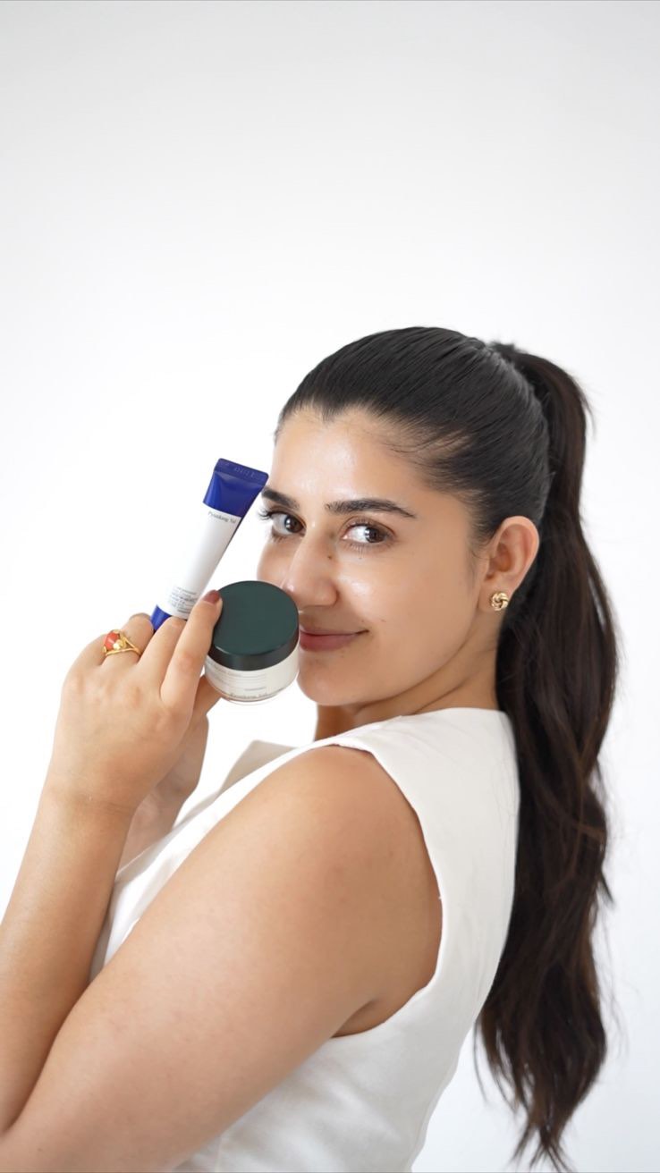 Instagram post by @swati_chauhan_ for Nykaa. Caption reads: You know when a product just gets your....