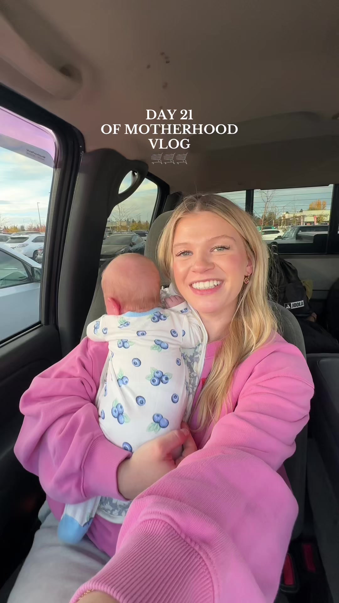 TikTok post by @skysayingthings for Poppi. Caption reads: I filmed this yesterday so she was still....