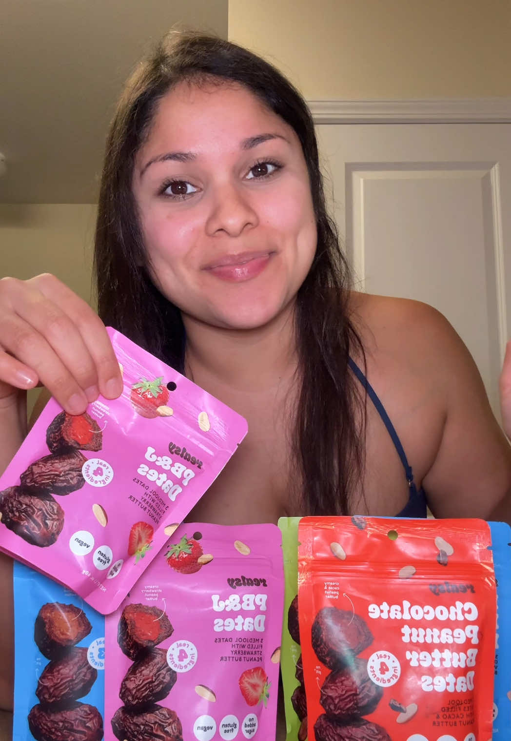 TikTok post by @faith.and.fam for Realsy. Caption reads: Only 4 ingredients!! 💯 @realsy foods #food....