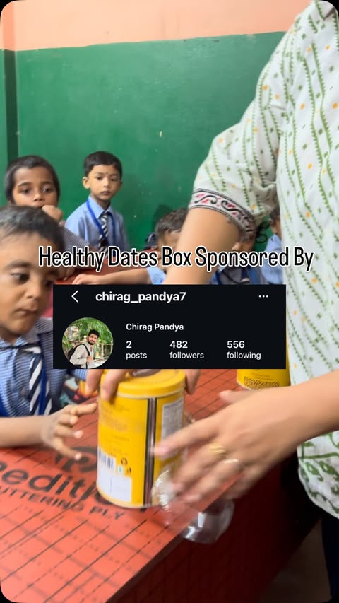 Instagram post by @simplyanshu_09 for Farmley. Caption reads: Healthy Dates Box Sponsored #reelsviral....