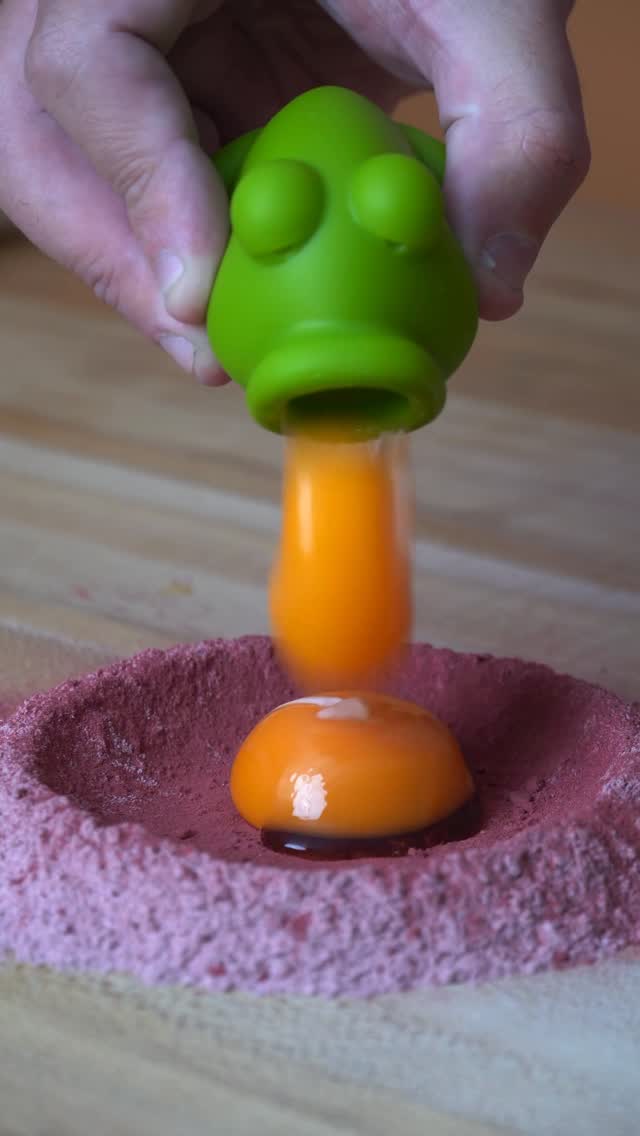 Instagram post by @ryanpeterspgh for Happy Egg. Caption reads: Red Pasta? Can you name this shape of pasta??....