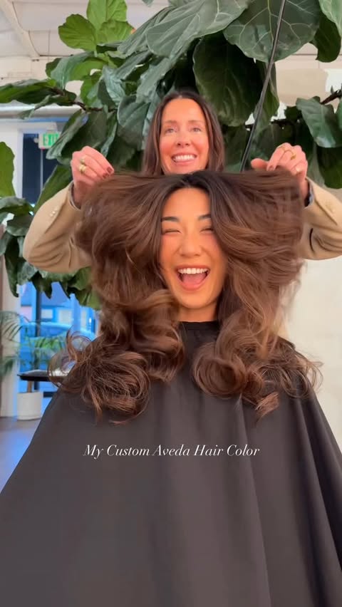 Instagram post by @iamsooyounlee for Aveda. Caption reads: [...] day isn’t complete without @aveda.....