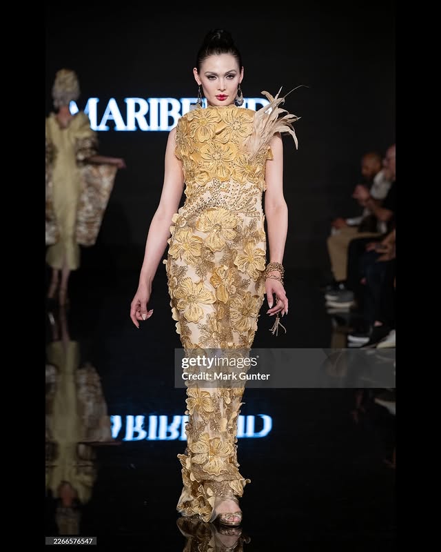 Instagram post by @bluebonnetbureau for Art Hearts Fashion. Caption reads: [...] during LOS ANGELES FASHION WEEK x....