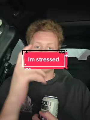 TikTok post by @griffenhammond for Lucky Beverage Co.. Caption reads: I get so stressed out letting someone new cut my....
