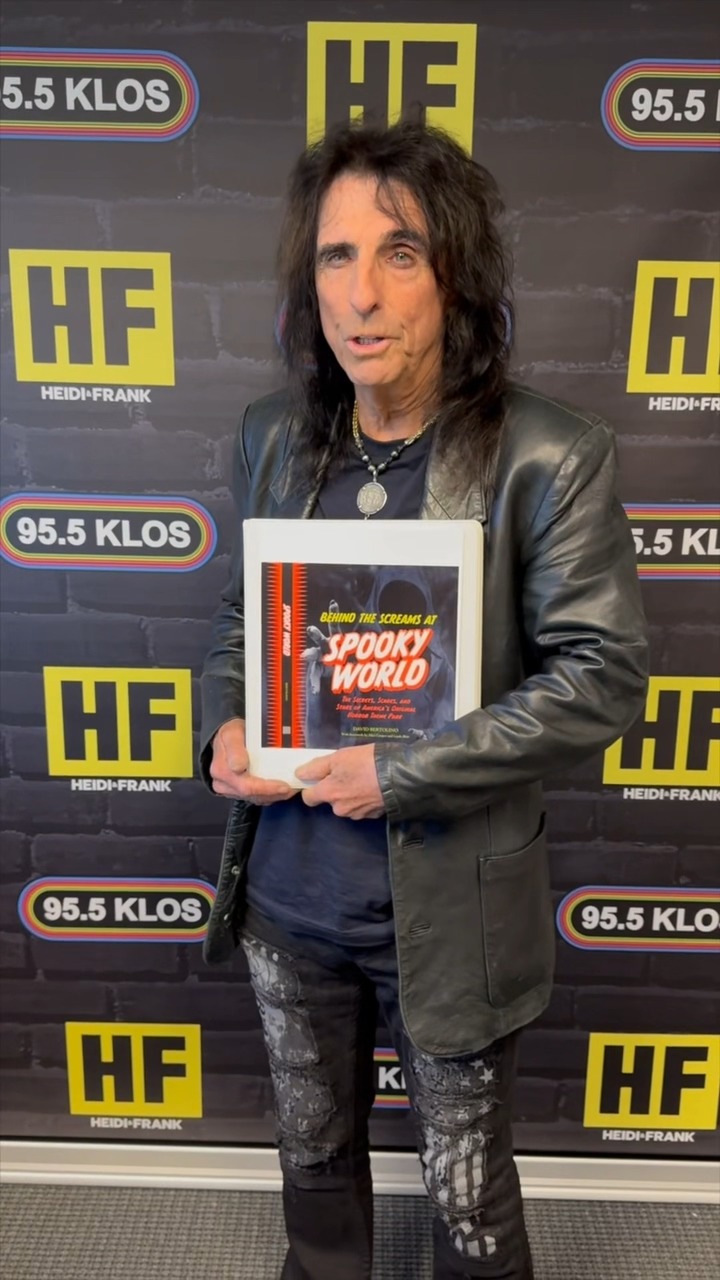 Instagram post by @alicecooper for Amazon Prime. Caption reads: Spooktacular is the story about North America's....