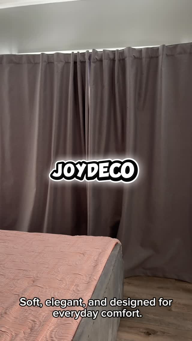 Instagram post by @americanlifeugc for Joydeco. Caption reads: ✨ Soft elegance for everyday comfort ✨ Joydeco....
