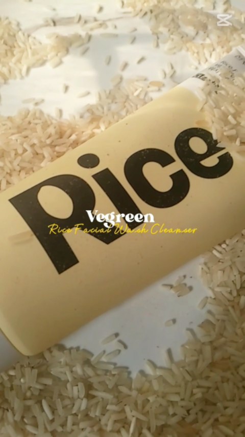 Instagram post by @beautybyzyna for Jolse. Caption reads: ✨ PR Gifted: Honest Review of Vegreen Rice Facial....