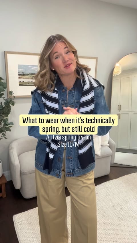 Instagram post by @mandd_shoppingg for Aritzia. Caption reads: Aritzia spring pieces I picked that I know my....