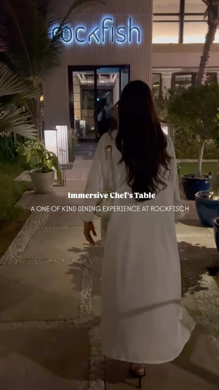Instagram post by @jasmiini_ for Champagne Ruinart. Caption reads: Immersive Chef’s Table
A ONE OF KIND DINING....