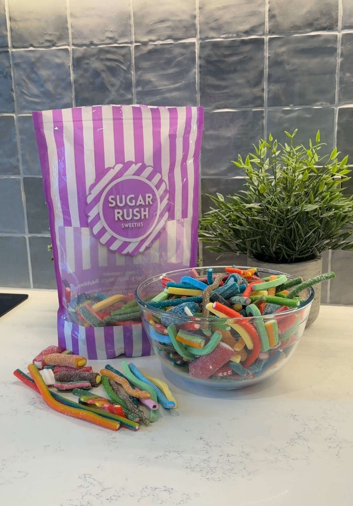 TikTok post by @jays.gems for Sugar Rush Sweeties. Caption reads: The @SugarRushSweeties Mega Pencil Mix! With over....