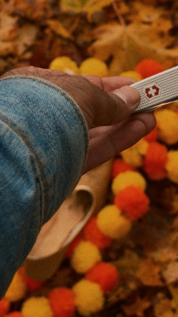 Instagram post by @childishharish for Victorinox. Caption reads: Prepping for Diwali means a little bit of....