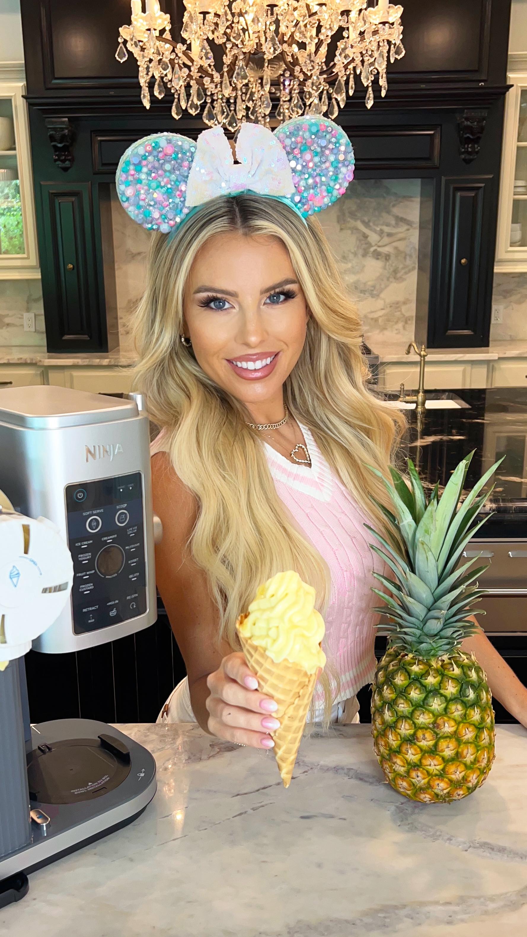 Instagram post by @macy.blackwell for Dole. Caption reads: [...] make the magic at home by recreating the....