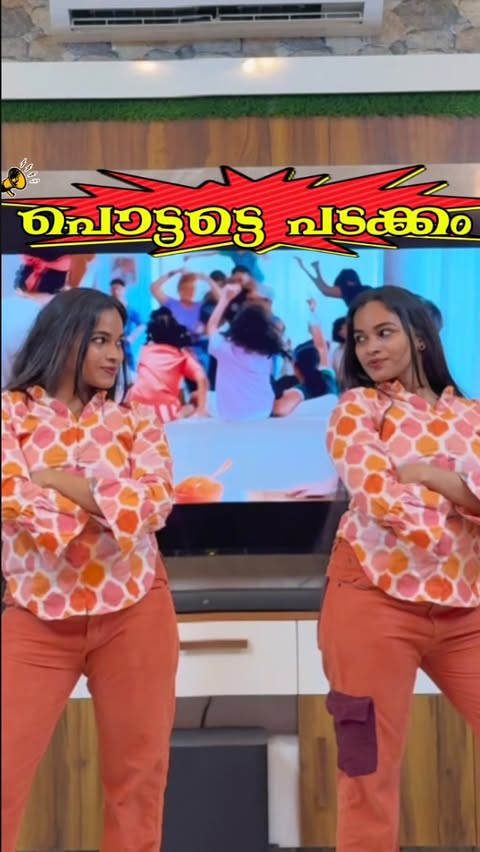 Instagram post by @anjuvinod__ for Sunfeast Yippee. Caption reads: NJ * YiPPee – പൊട്ടട്ടെ പടക്കം!#twin 

Here’s to....