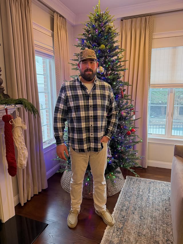 Instagram post by @bear_6060 for HEYDUDE. Caption reads: Rolling into the holidays with my @heydude #ad.