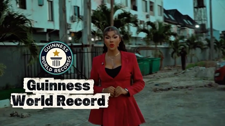 Instagram post by @thebeckyjoe for Guinness World Records. Caption reads: From teaching my first 10 pupils at age 15, to....