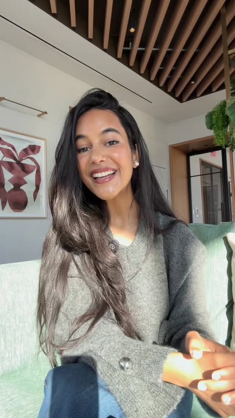 Instagram post by @maitrimangal for ElevenLabs. Caption reads: [...] and I’ll send you the link to try ElevenLabs....