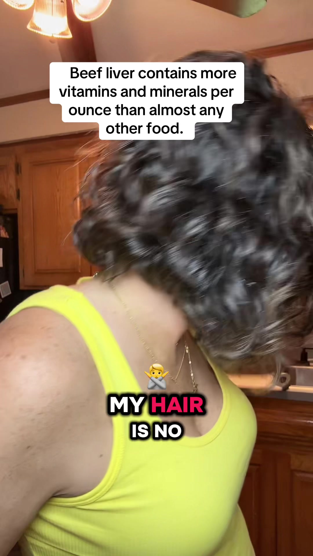 TikTok post by @laceybarfoot1 for Ancestral Supplements. Caption reads: [...] and other organ supplements from Ancestral....