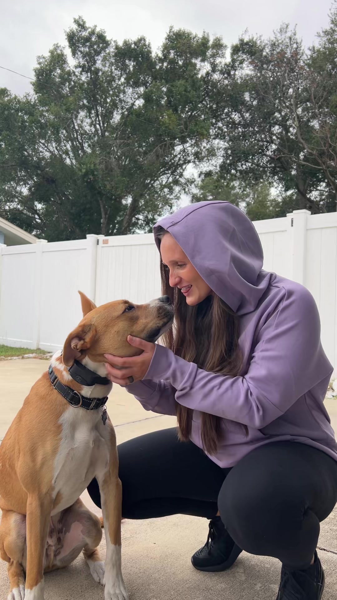 TikTok post by @courtneypetrishops for HolStrength. Caption reads: [...] for changing my life 💜 Hoodie by....