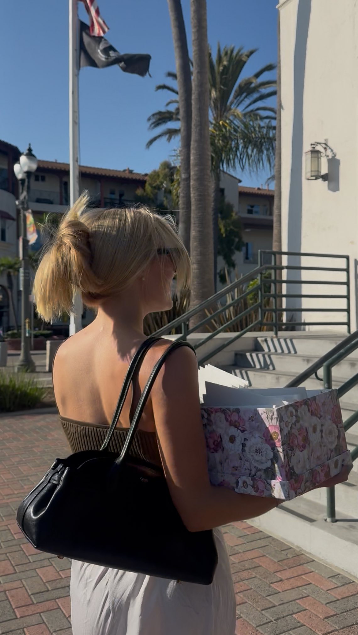 Instagram post by @cassierandolph for Minted. Caption reads: Invitations: check! & I love how they set the tone....