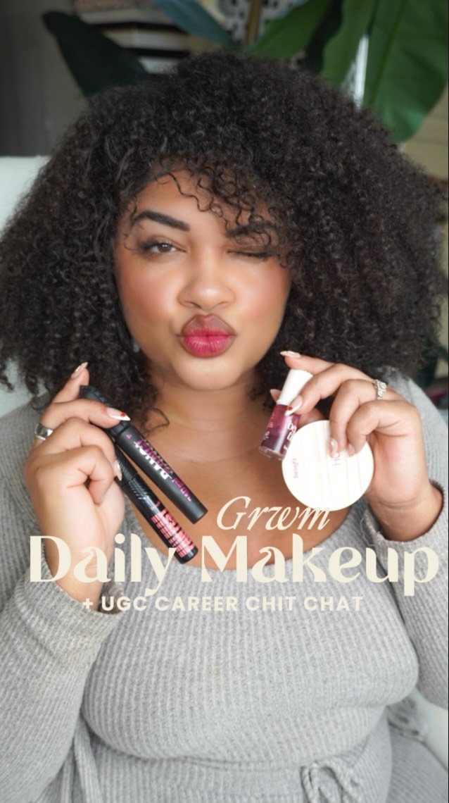 Instagram post by @lishaeubanks for Juvia’s Place. Caption reads: ✨ GRWM + Let’s Talk UGC ✨

Sis, if you’ve been....