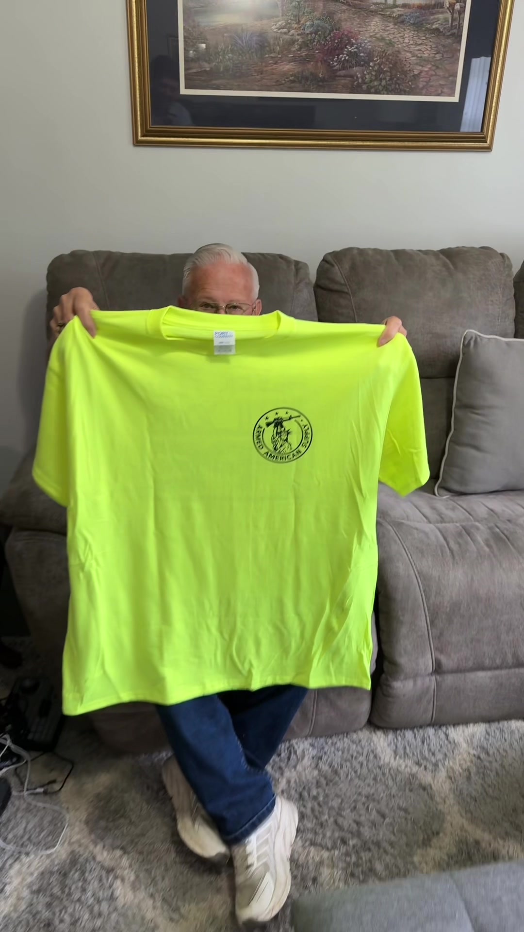 TikTok post by @papawandjray for Armed American Supply. Caption reads: [...] 🤣 #personalprotectiveequipment @Armed....