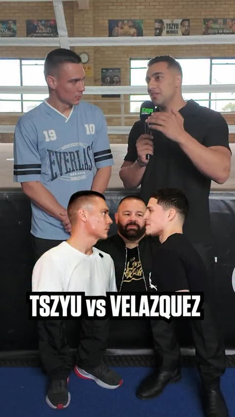 Instagram post by @jonbernardk for Kayo Sports. Caption reads: Tim Tszyu on making his Aussie comeback 🇦🇺.