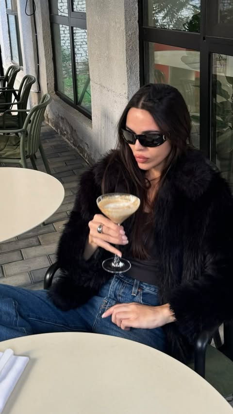 Instagram post by @gvantsaivanishvili for Levi's. Caption reads: Clean, cool and casually chic, wrapped in @levis....