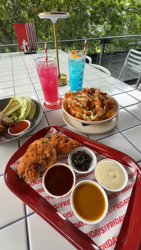 Instagram post by @alexsfoodieadventures for TGI Fridays. Caption reads: @tgifridaysau , Melbourne Central

TGI Fridays has....