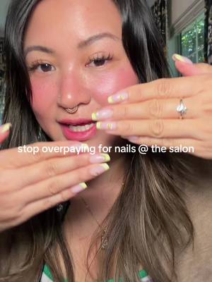 TikTok post by @sundarisocialhaus for Nailboo. Caption reads: my holy grail even if I’m a sad girl @Nailboo....
