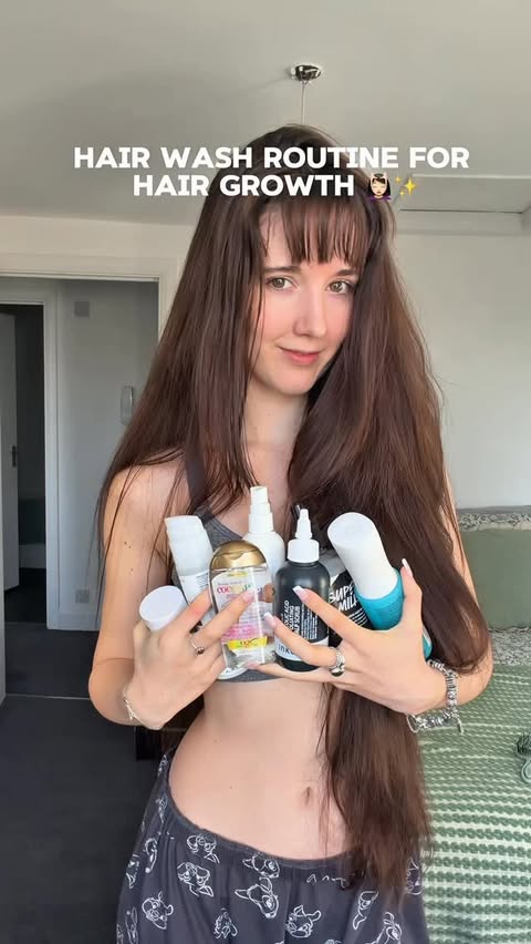 Instagram post by @sofiahairhealth for OGX Beauty. Caption reads: Products 👇

Hair Rave Scalp Massager (SOFIA for....