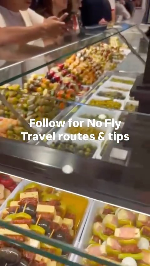 Instagram post by @no_fly_traveller for Trainline. Caption reads: If you’ve been following this page for over a few....
