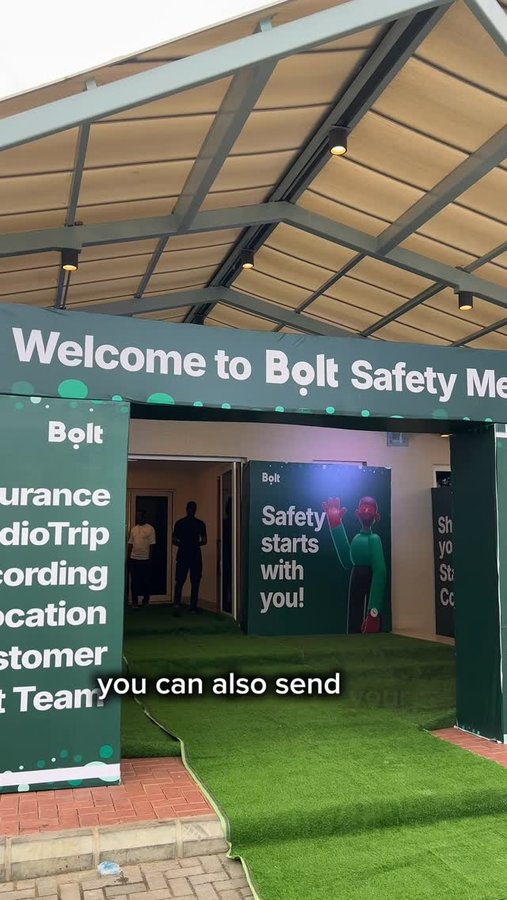 Instagram post by @simi_od for Bolt. Caption reads: Had the best time hanging out with the Bolt Safety....