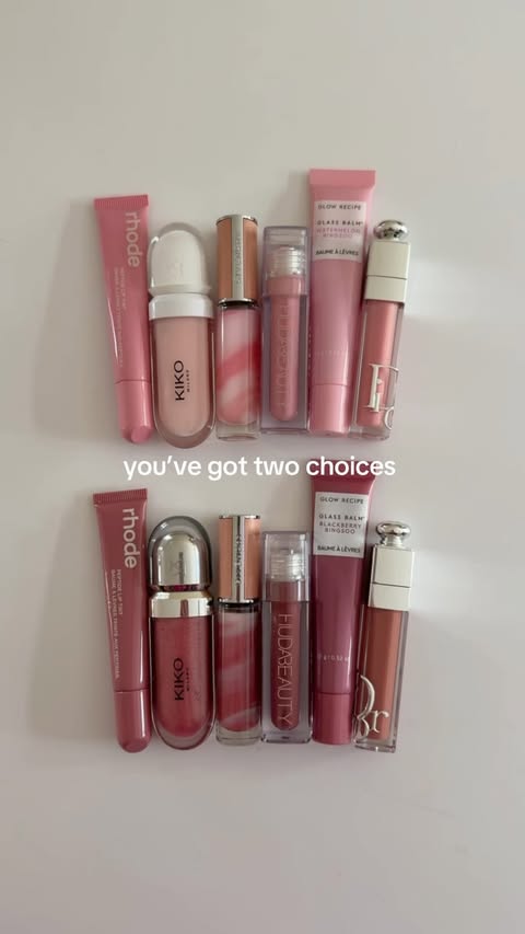Instagram post by @carrieanne_ for Glow Recipe. Caption reads: which are you picking? pr inc - #lippies #yesoryes....