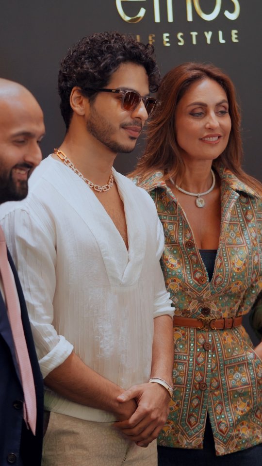 Instagram post by @manav.manglani for Messika. Caption reads: A grand celebration for the launch of Messika’s....