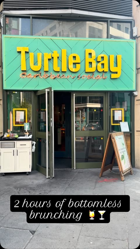 Instagram post by @glam_vegan for Turtle Bay Restaurants. Caption reads: 📍@turtlebayuk - Cornerhouse Nottingham 🌱 Get....