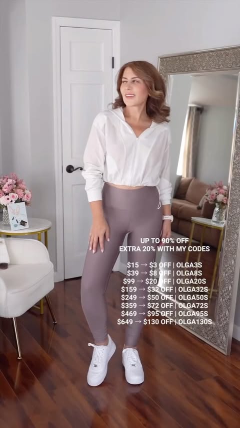 Instagram post by @olgaferrara_ny for AliExpress. Caption reads: [...] deals — 20% OFF with my code @aliexpress....