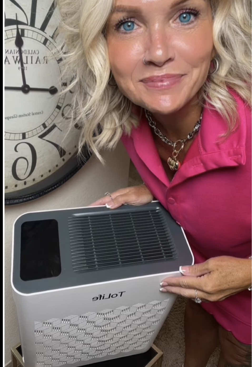 TikTok post by @introverted_soul_ for ToLife. Caption reads: @ToLife US #airpurifier #hepafilter.