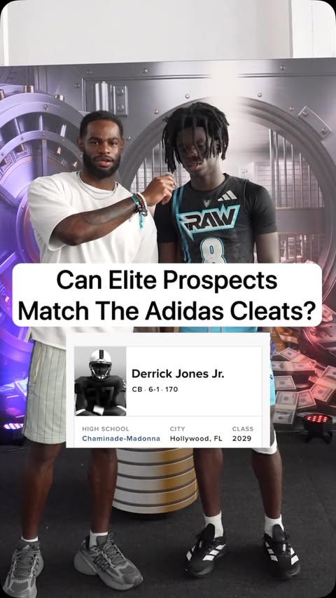 Instagram post by @hunt_xxvii for adidas Football. Caption reads: They were just as fast matching the....