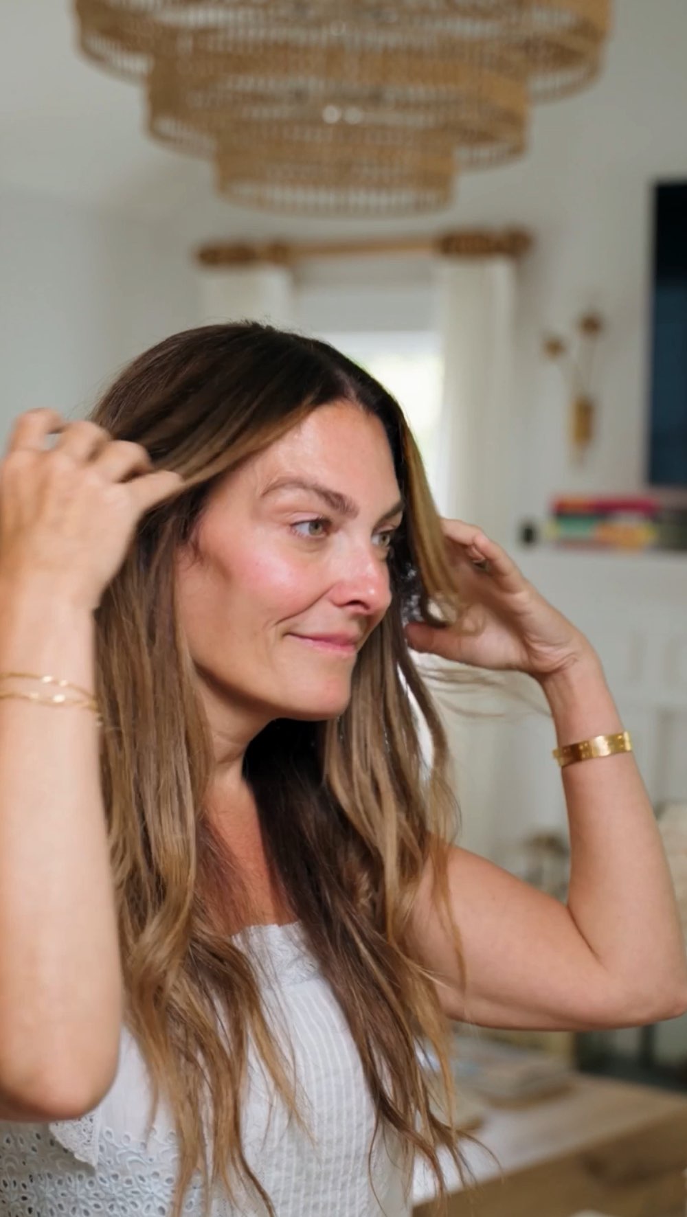 Instagram post by @strollerinthecity for L'Oreal Paris. Caption reads: A part of my monthly morning routine has been the....