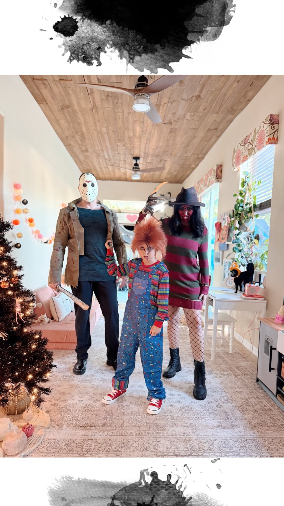 Instagram post by @nikki.vs for Halloween Costumes. Caption reads: Happy Halloween, ghouls & goblins! I hope you had....