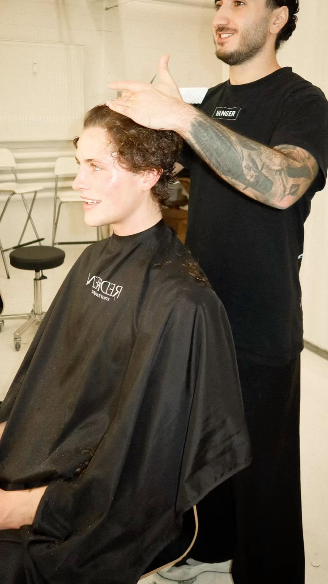 Instagram post by @vstudiobyvolkan for MODELWERK. Caption reads: Thank you for the the little makeover....