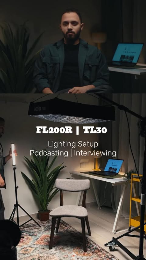 Instagram post by @litemons for Godox. Caption reads: [...] setup?
See how @hussein.mabrouk22 brings....