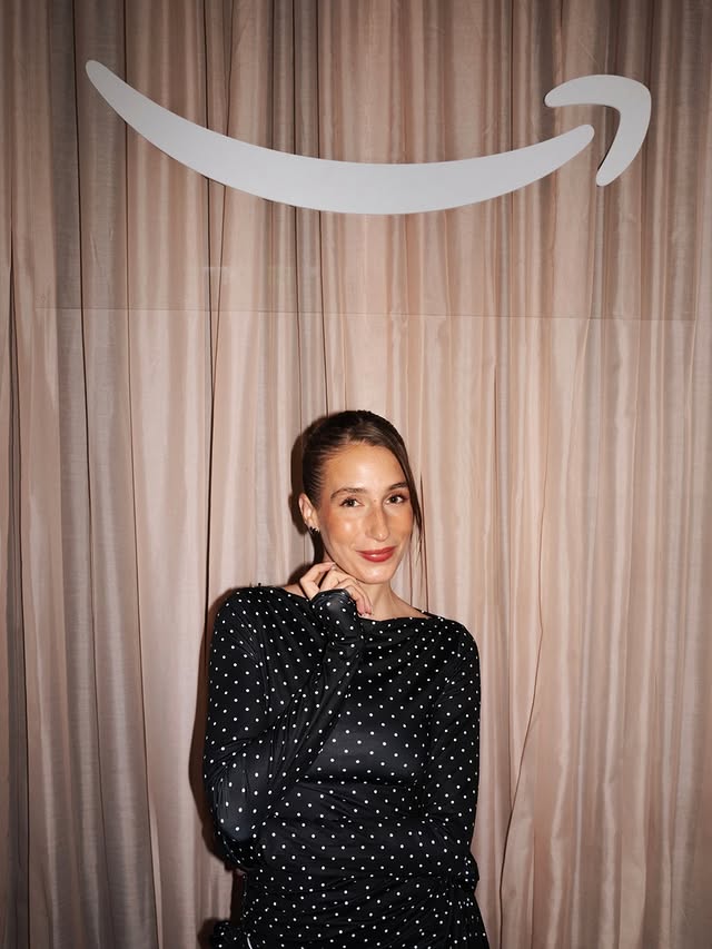 Instagram post by @amandabatula for Amazon Influencer Program. Caption reads: So many laughs celebrating Galentine’s Day with....