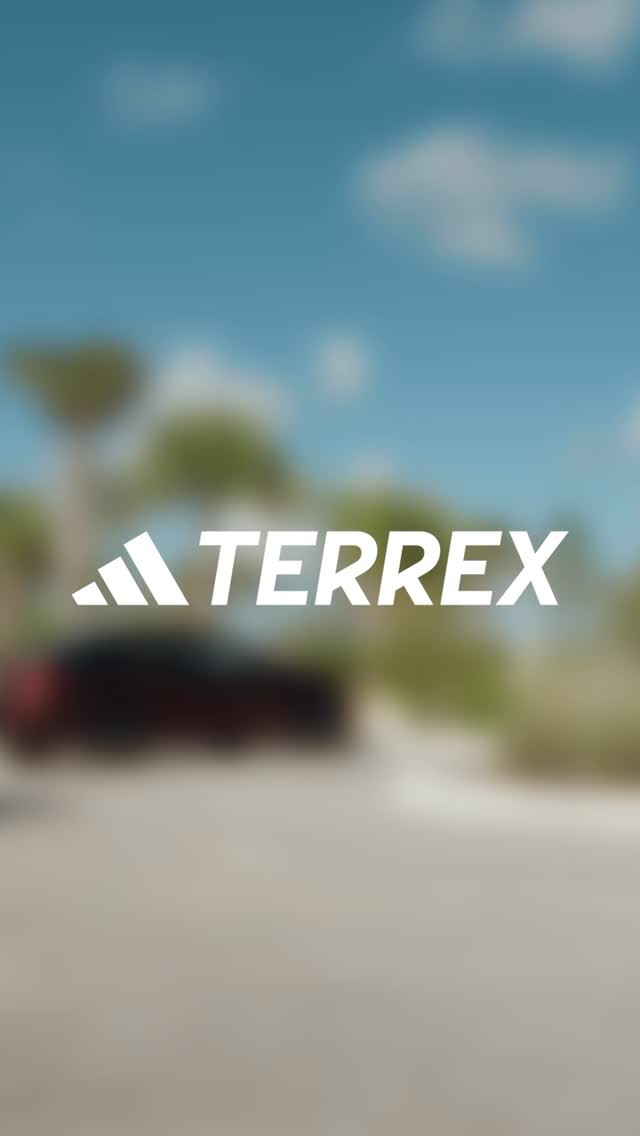 Instagram post by @nick.dunlap10 for adidas TERREX. Caption reads: Enjoy the outdoors with @adidasterrex AX5.....